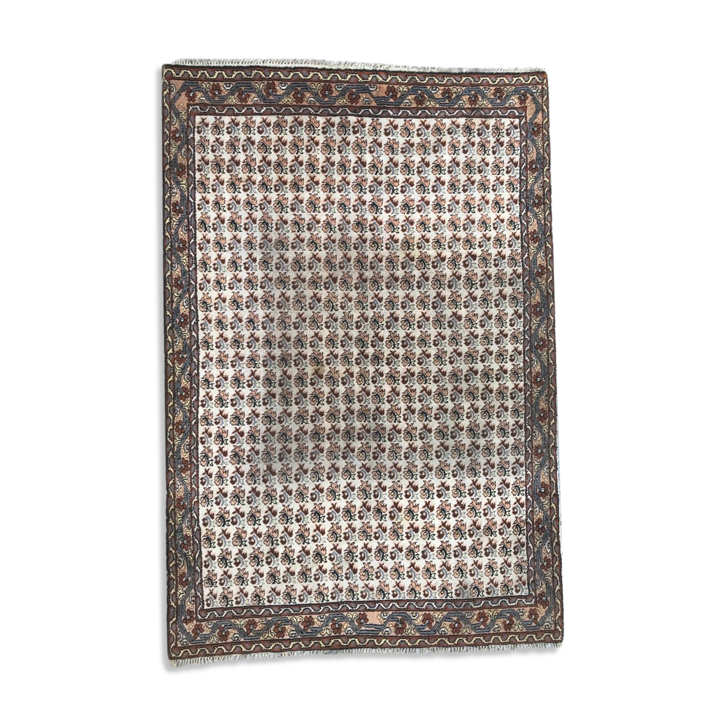 Old tunisian kairouan carpet 21x310cm