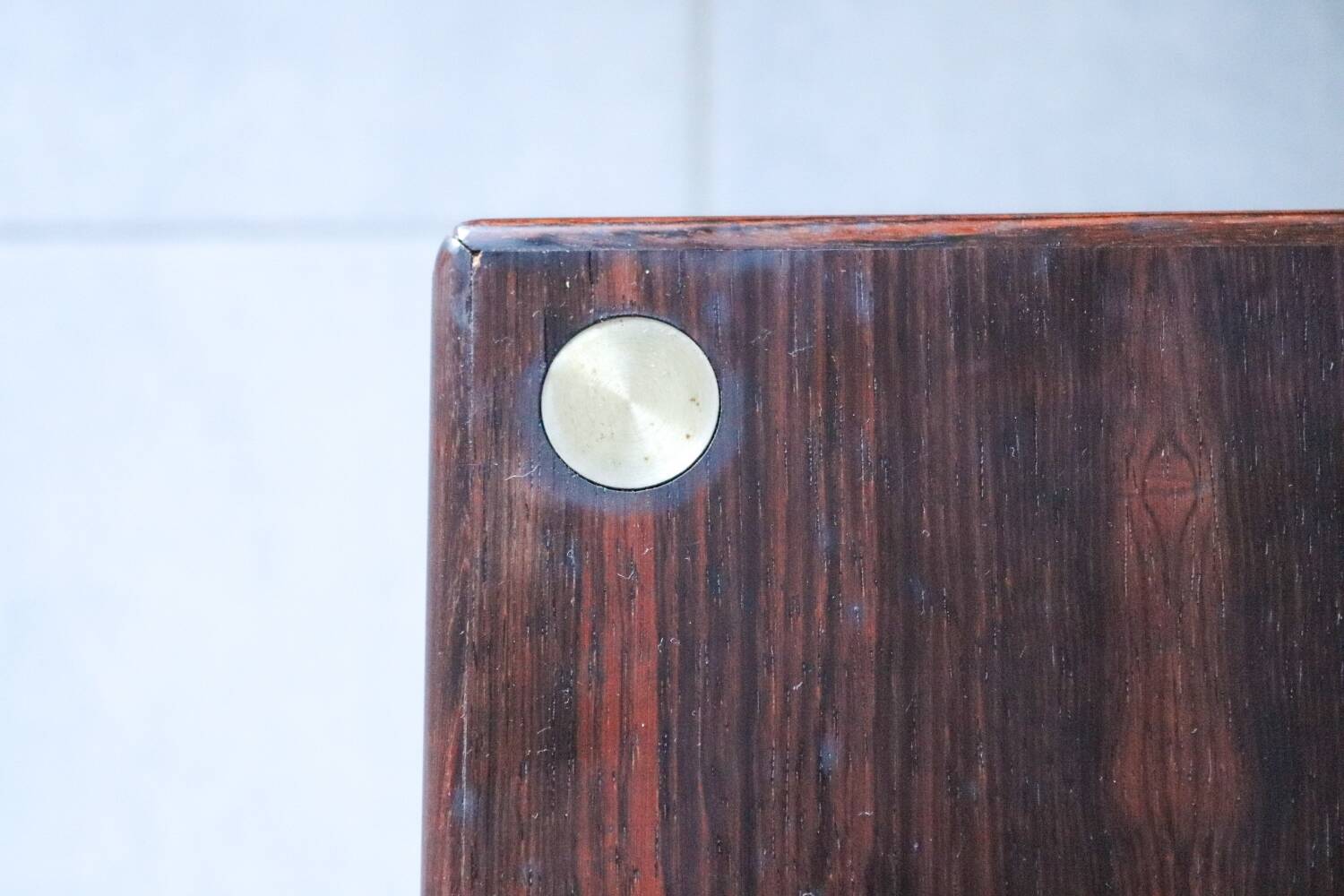 Small Scandinavian side table in rosewood by Georg Petersen