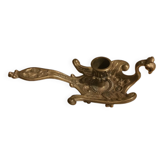 Bougeoir ancien rat de cave