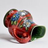 Bay Keramik - Vintage pitcher model 99 20 - Floral decor - Made in West Germany