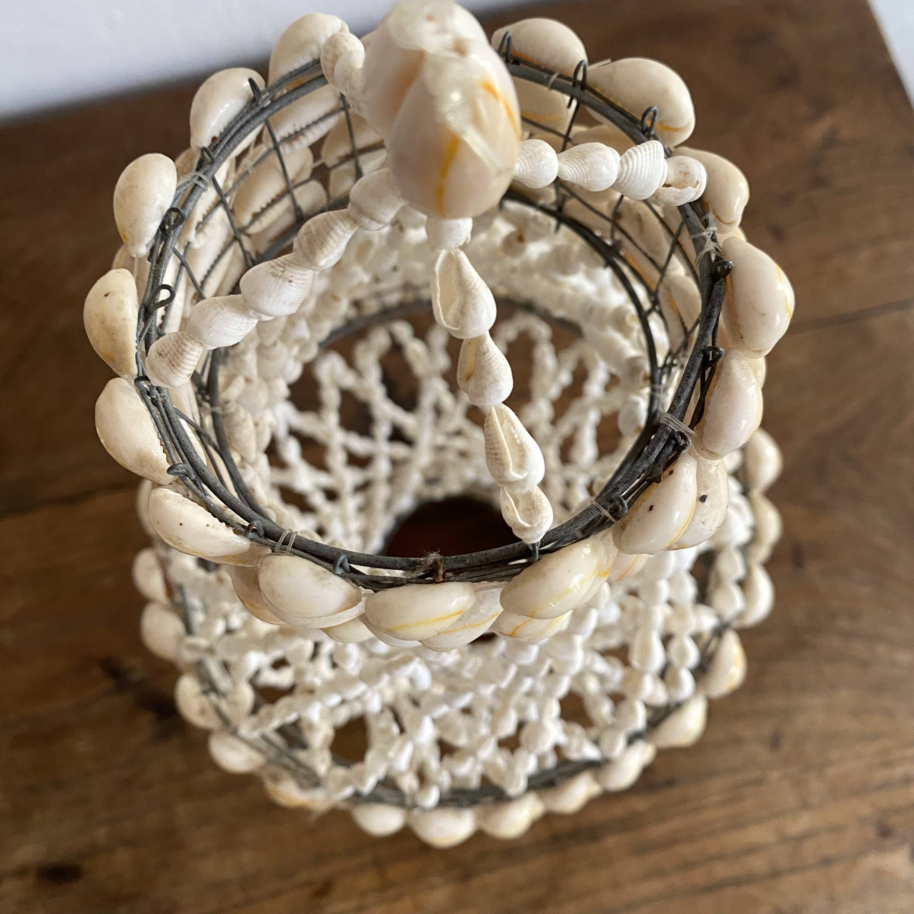 1960s-70s Seashell Pendant Light