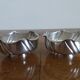 PAIR OF ART DECO SILVER-PLATED CUPLES
