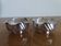 PAIR OF ART DECO SILVER-PLATED CUPLES