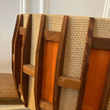 Orange vintage pendant lamp