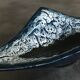 Cut ceramic centerpiece by vallauris fat lava sea foam 55 cm
