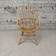 Fauteuil vintage en rotin