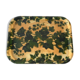 1960 fiber ivy leaves tray
