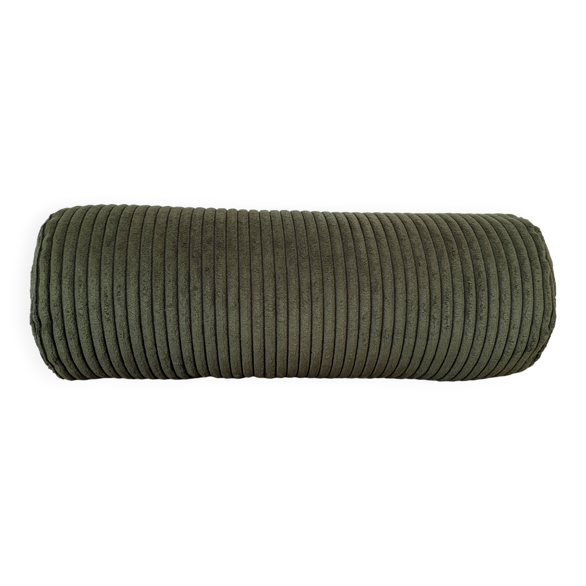 Corduroy bolster pillow