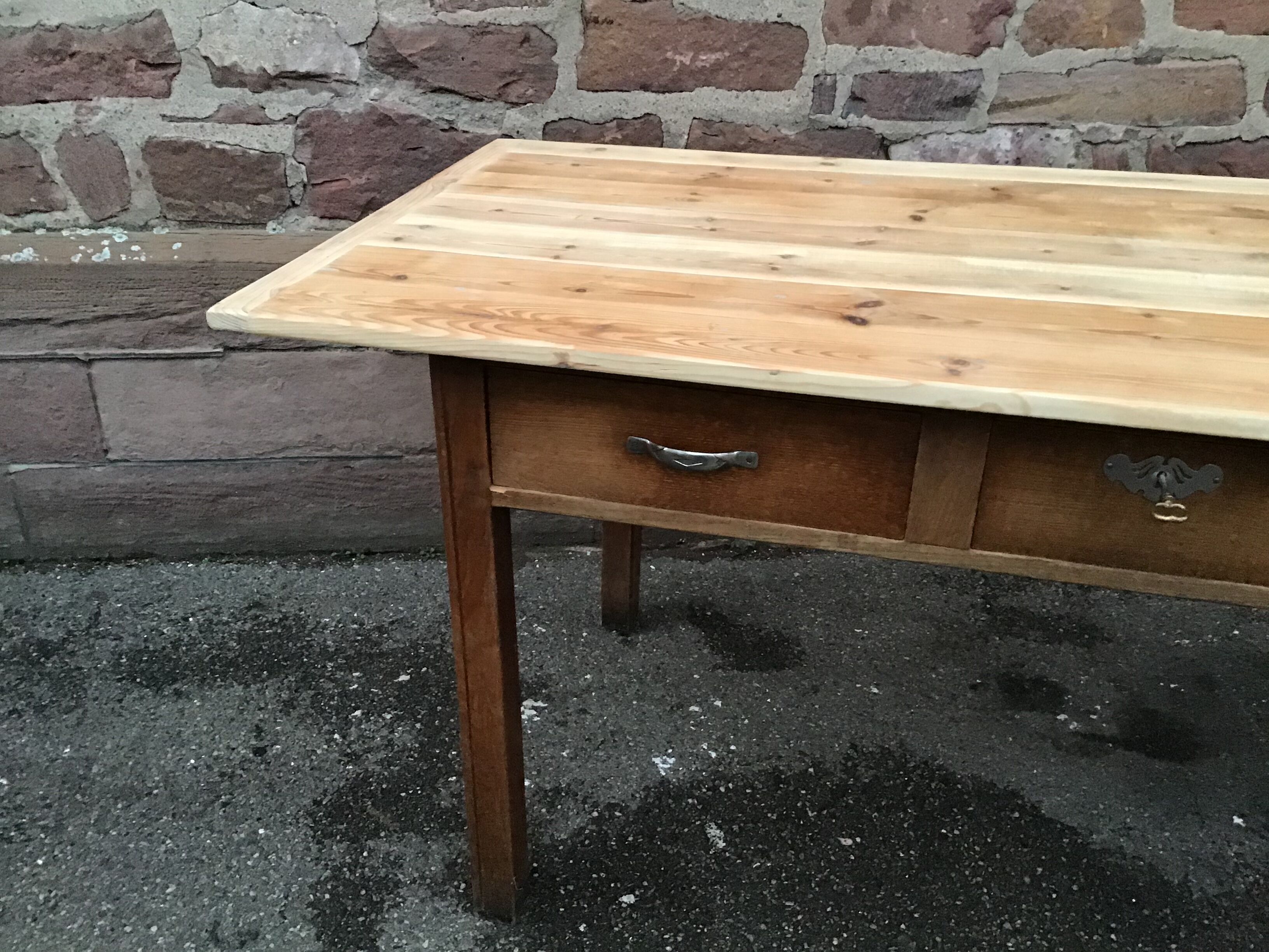 Vintage farm table 1920