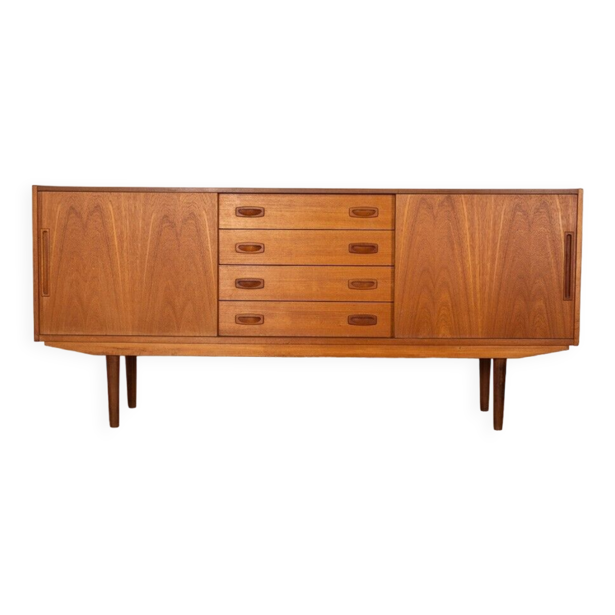 1960s Vintage Sideboard in Teak Wood Danish Design