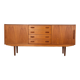 1960s Vintage Sideboard in Teak Wood Danish Design