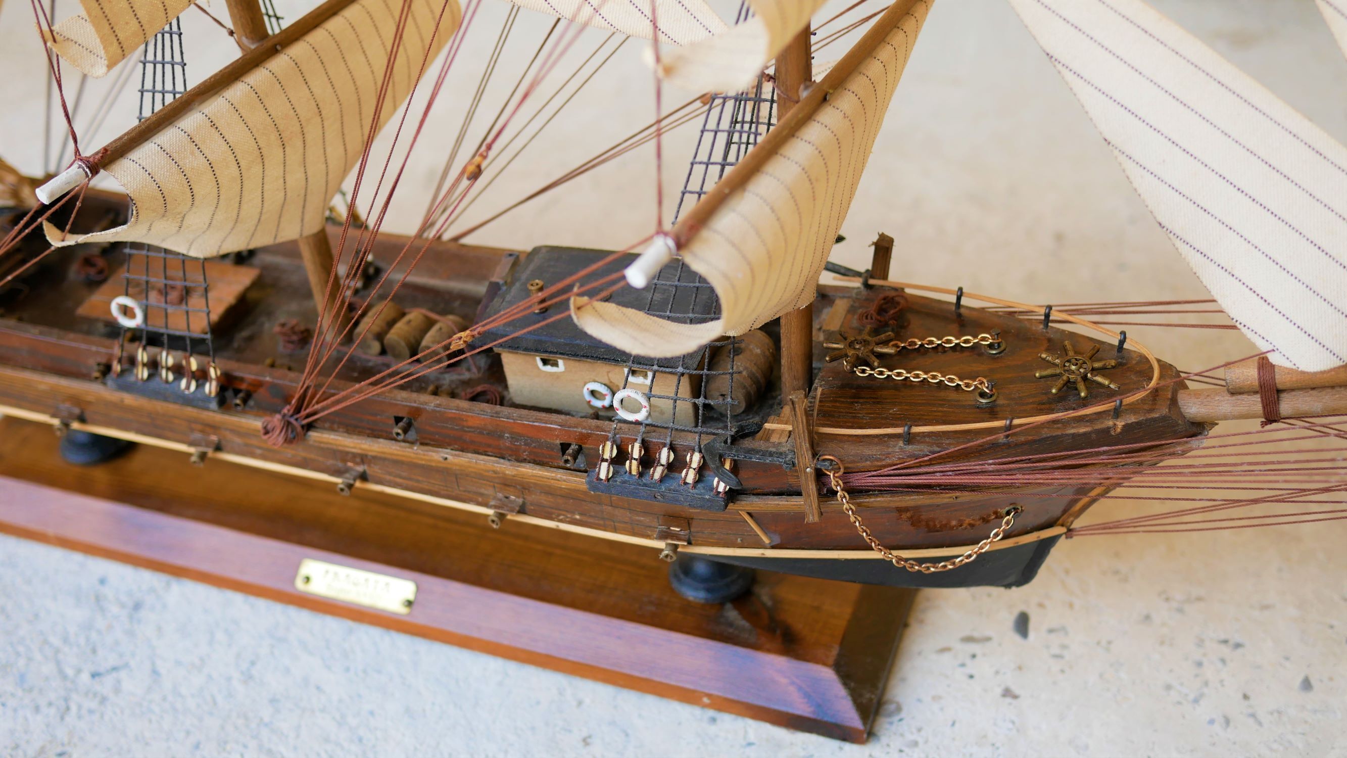 Model ship - Fragata siglo XVIII