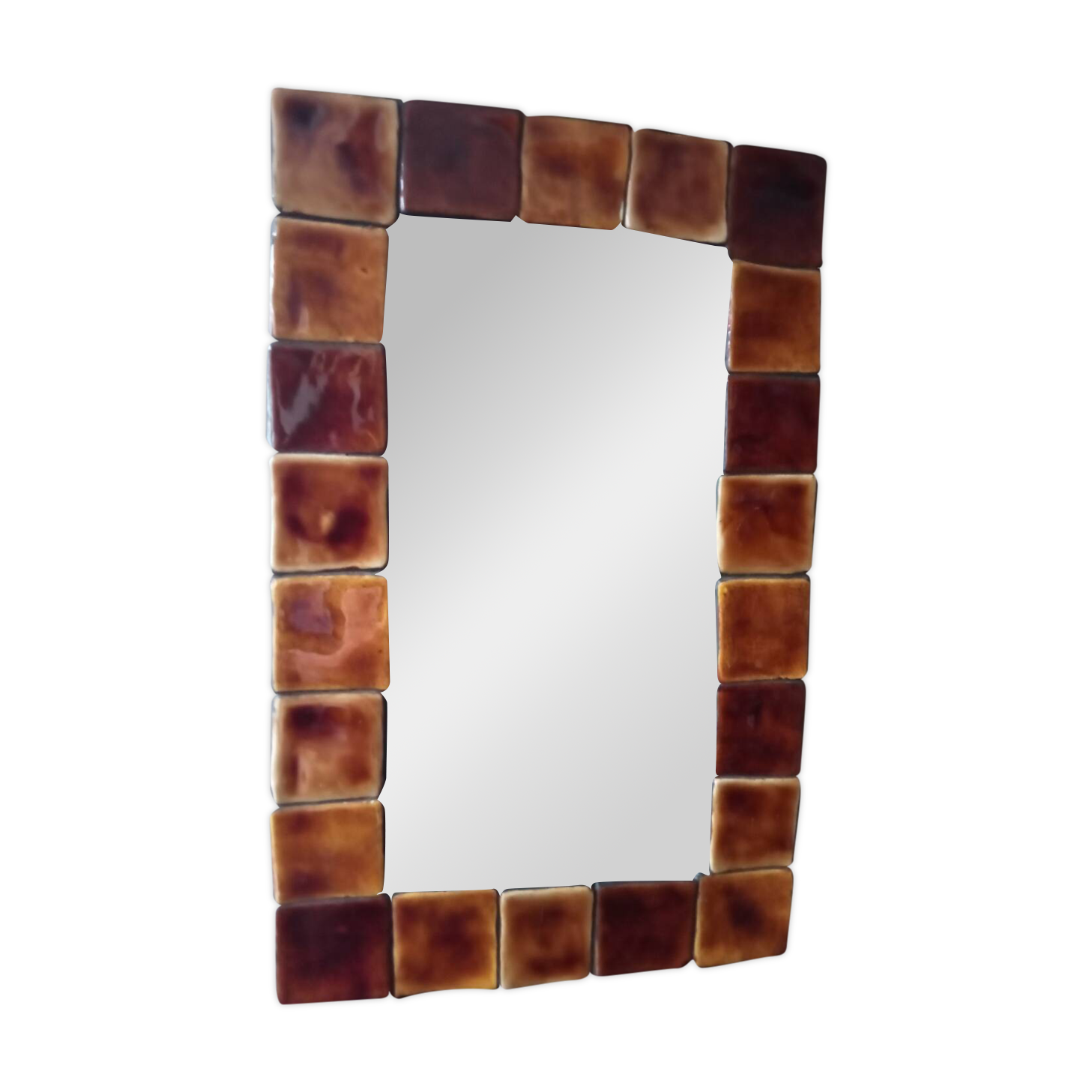 Large Mithé ceramic mirror