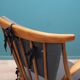 Chaise en hêtre, design danois, années 1960, designer : Illum Wikkelsø, fabrication : Niels Eilersen