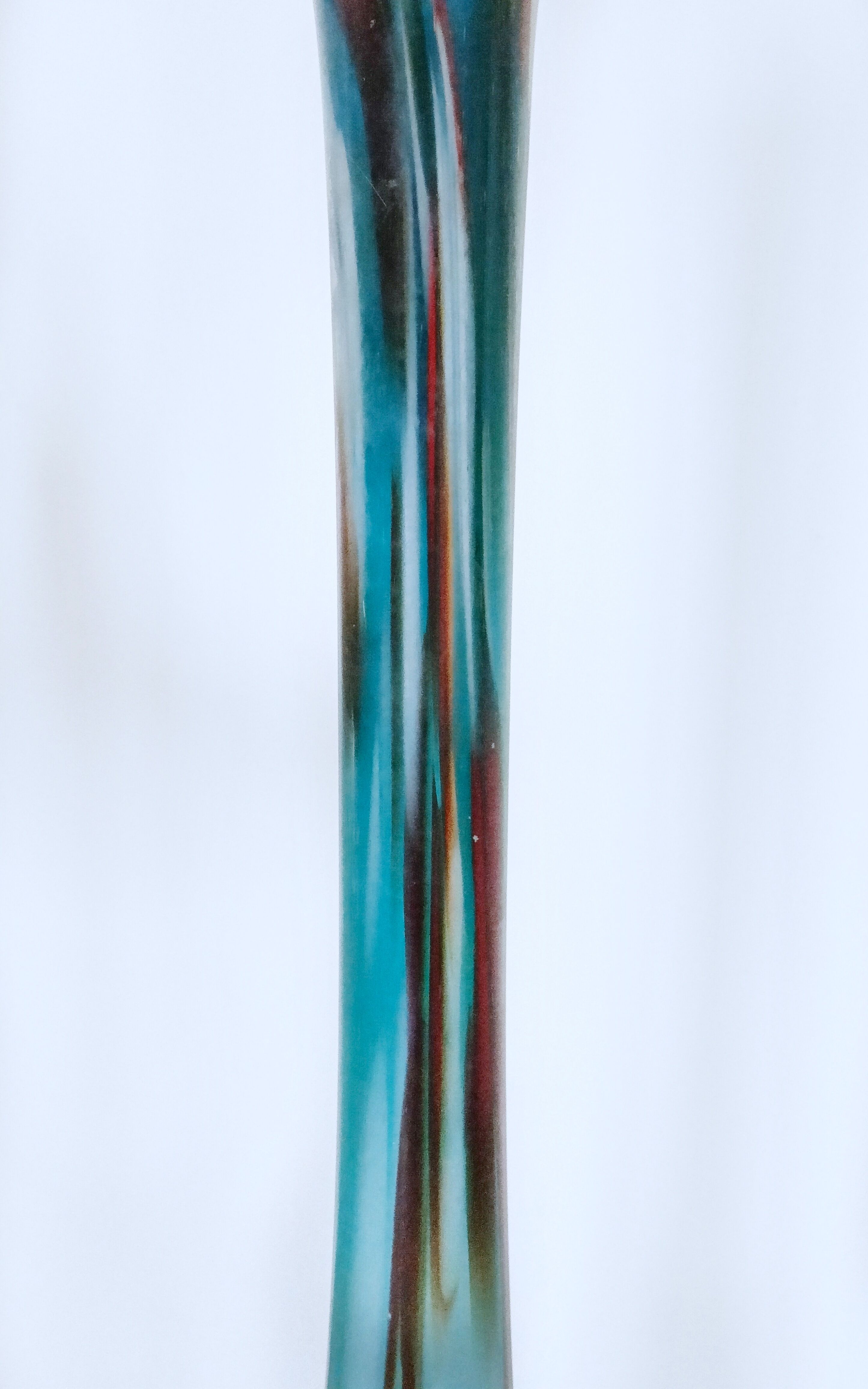 Soliflore en pâte de verre