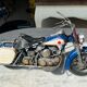 Vintage motorcycle Harley Davidson way 1960