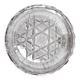 Large crystal ashtray of Huta Szkła Julia, Poland, 1980s.