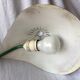 Lampe de bureau, vintage 1950, flexible, métal émaillé  vert