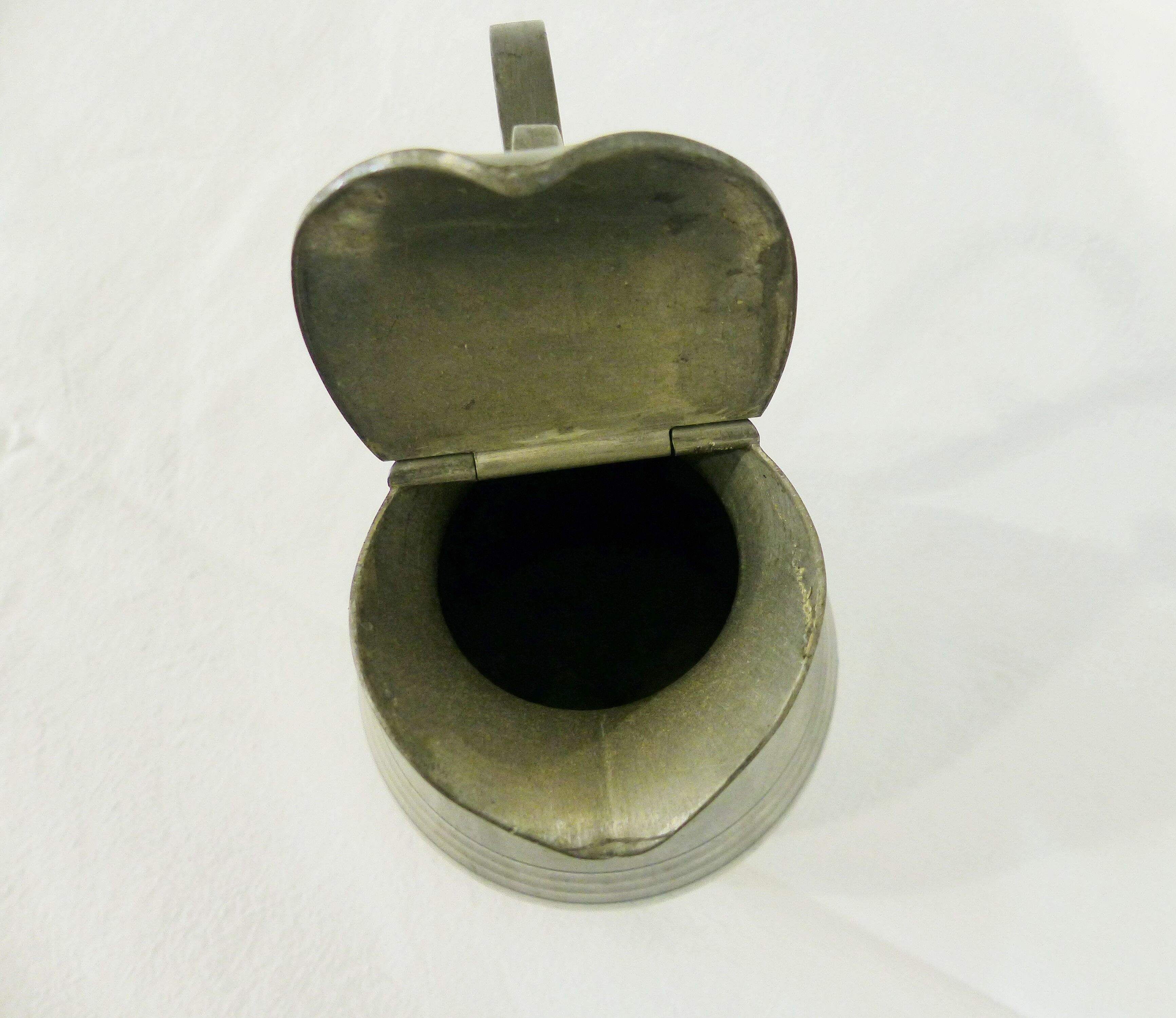 Tin pitcher by J.Despres 20th century