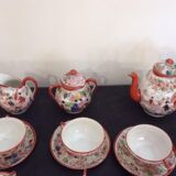 Service à thé en porcelaine japonaise
