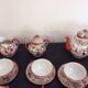 Japanese porcelain tea set