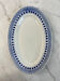 Plat ovale Sarreguemines collection Béatrice