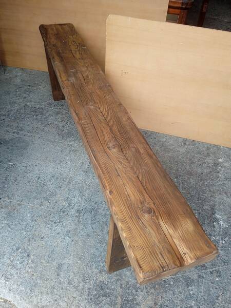 Banc 180 cm bois massif