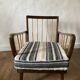 Restored vintage armchair