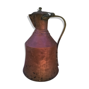 Coquemar en cuivre ancien