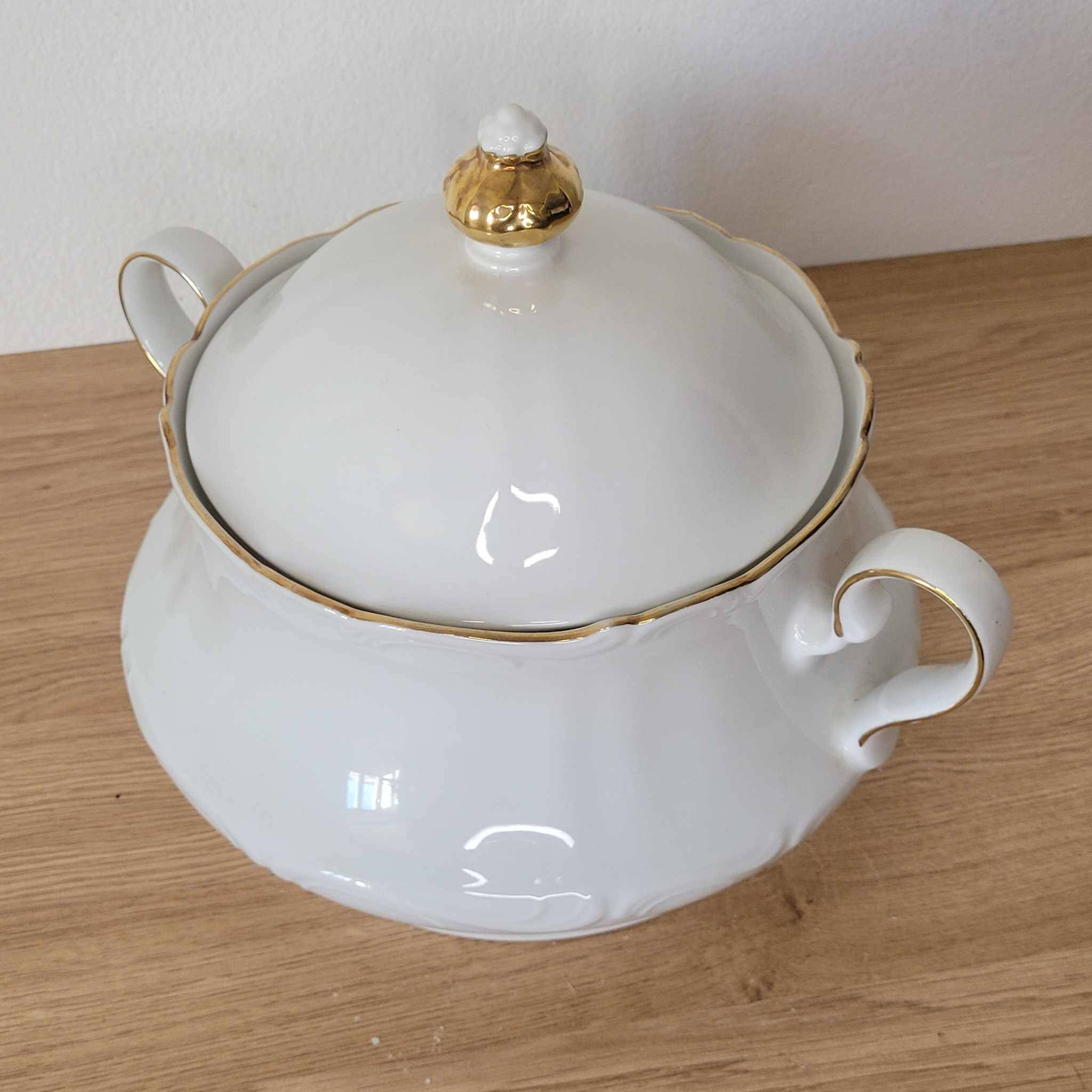White Porcelain Soup Tureen Winterling Kirchenlomitz