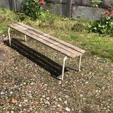 Vintage school bench