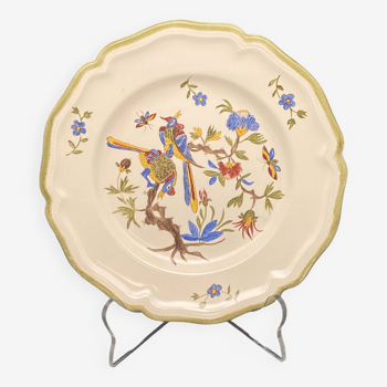Hand-painted decorative plate Le Poët Laval – 0625IAV4