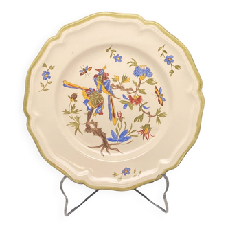 Hand-painted decorative plate Le Poët Laval – 0625IAV4