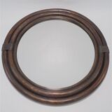 Rattan mirror 39cm