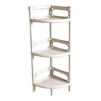 Rattan shelf