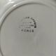 Mix of 10 ironstone plates, HBCM Agnès decoration - St Amand decoration 2070