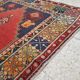 Vintage handmade Turkish rug 130x228 cm
