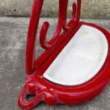 Porte parapluie canne en fonte émaillée