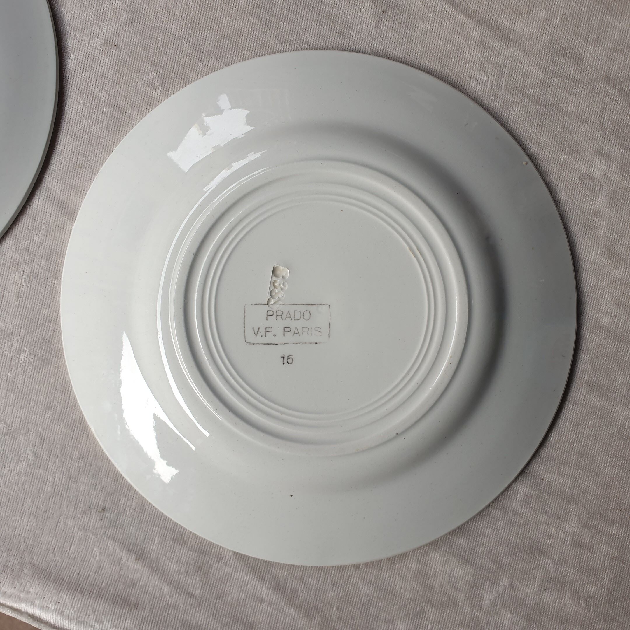 Set of 4 vintage plates