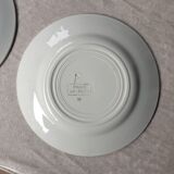 Set of 4 vintage plates