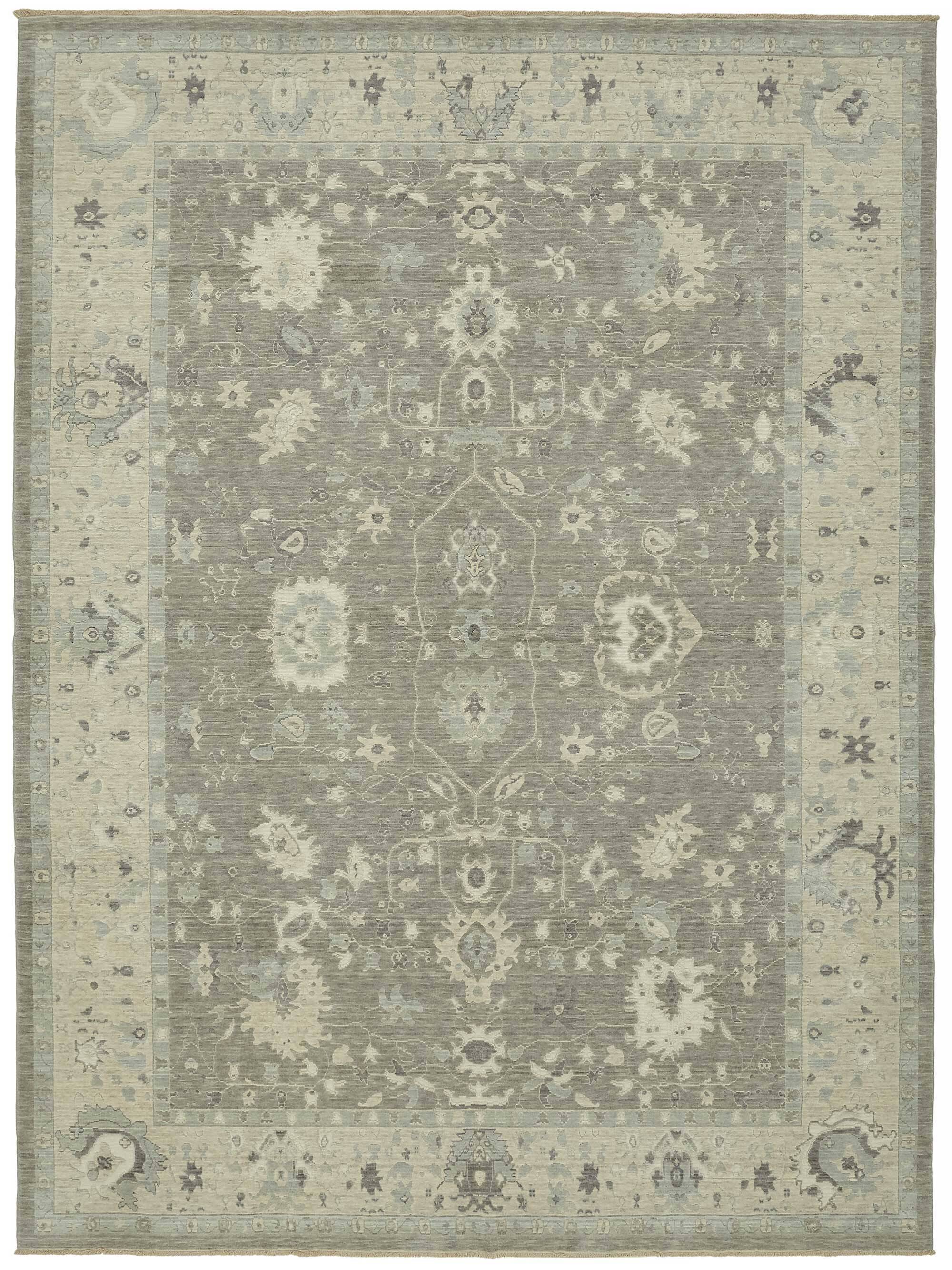 Turkish Handcrafted Loom Oushak Rug 258 cm x 350 cm
