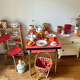 Terraillon red kitchen scale