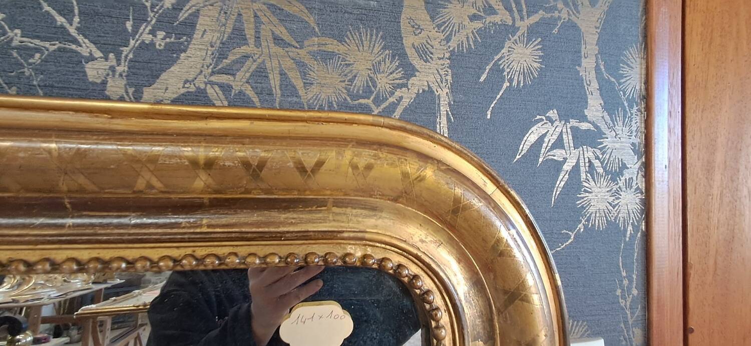 Louis Philippe period mirror 141x100