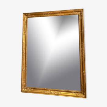 Miroir ancien 148,5cm/115,5cm glace au mercure