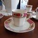 Coffee service set in Limoges porcelain.