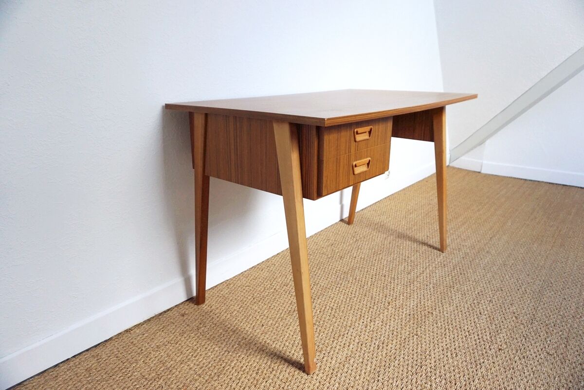 Scandinavian teak desk