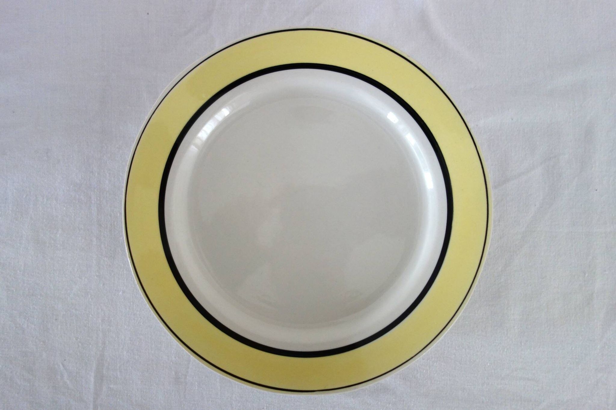 6 assiettes plates vintage faïence de Badonviller