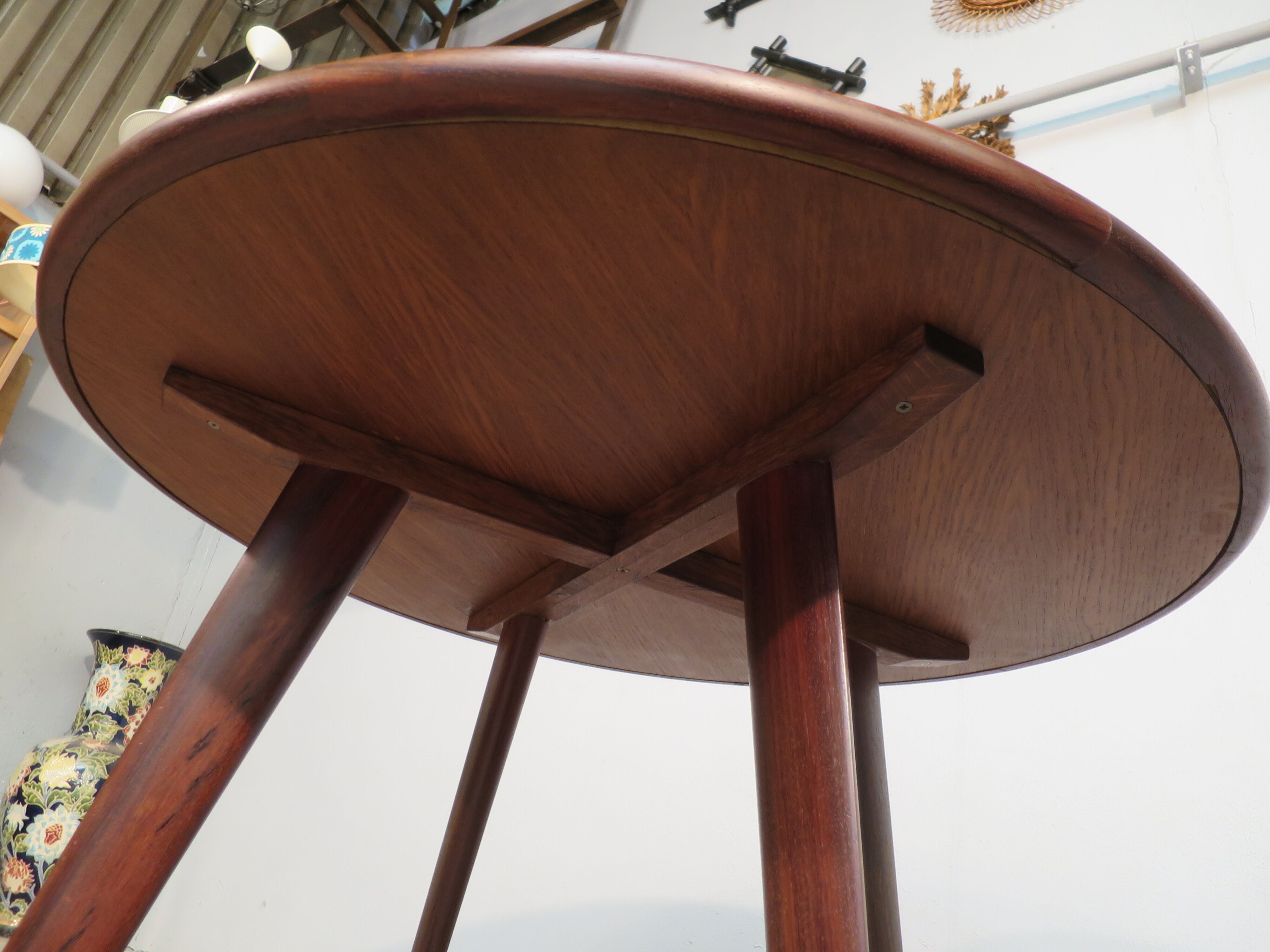 Table basse en palissandre art déco