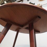 Side table in rosewood art deco