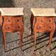 Pair of bedside tables in Louis XV style